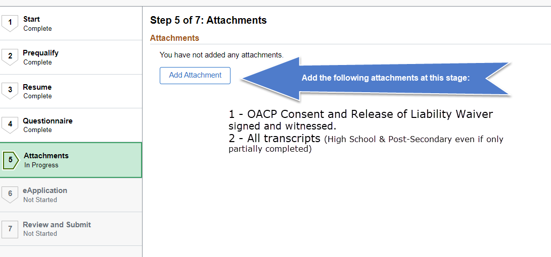 Step 5 for Attachments