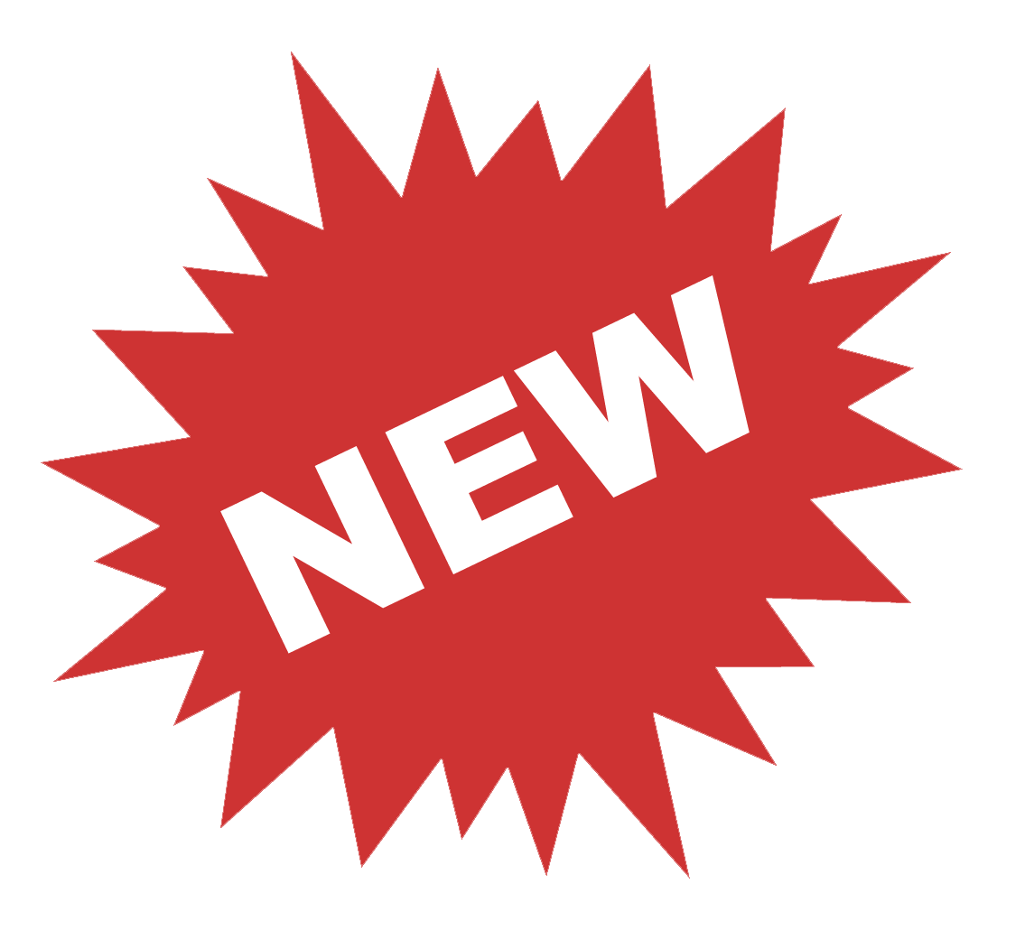 Icon of the word 'new'
