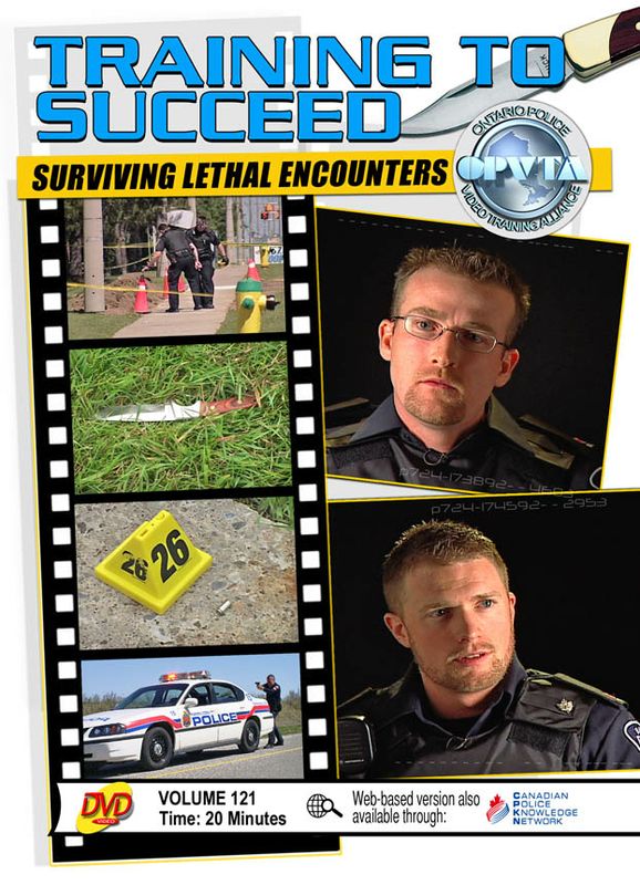 Cover of an OPVTA video on surviving lethal encounters