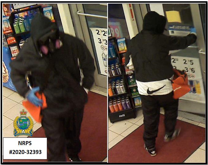 masked robbery suspect
