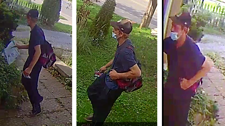 Suspect to identify porch theft