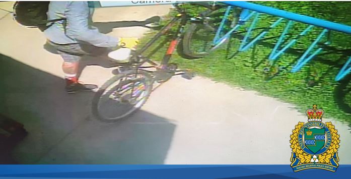 suspect photo with bike 