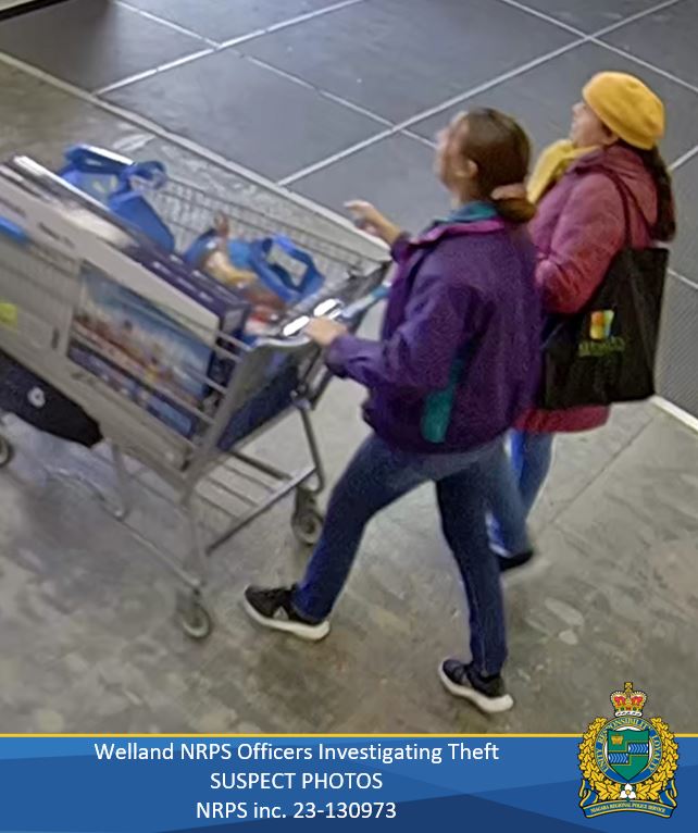 welland walmart female theft suspects 
