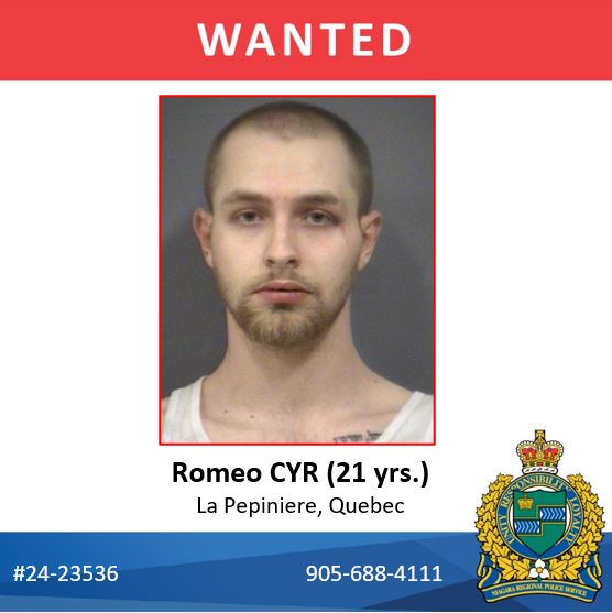 wanted person romeo Cyr