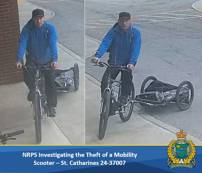 suspect in scooter theft