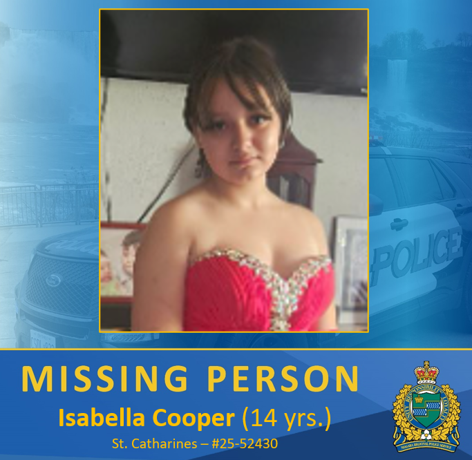 missing person Isabella Cooper