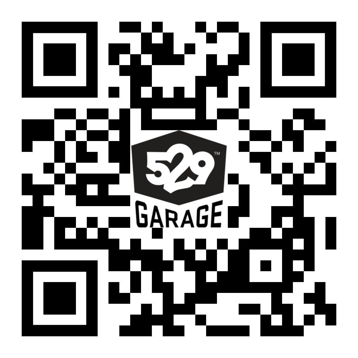 QR Code for 529 Garage Access
