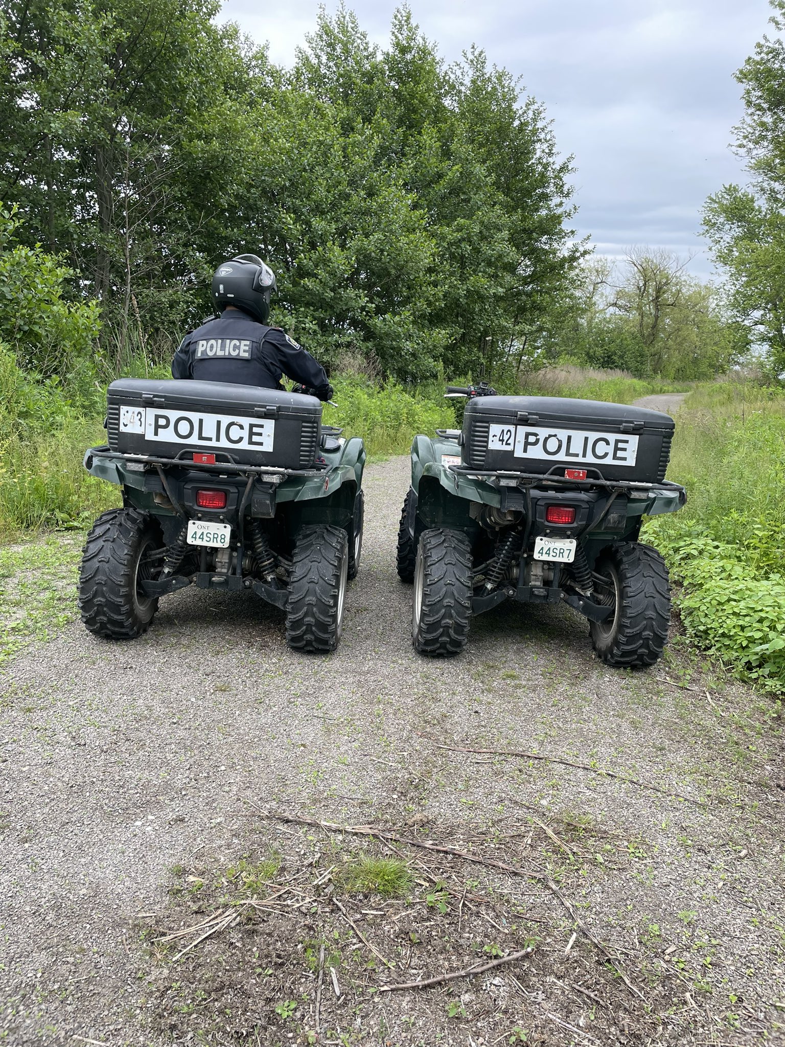 ATVs on Trail