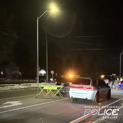 Image of a vehicle at a RIDE traffic stop