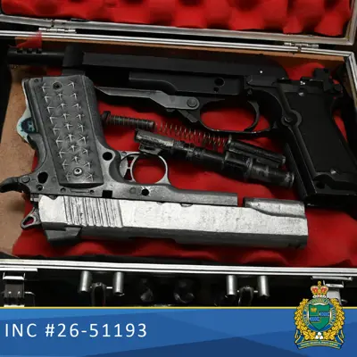 Photo of Seized Gun