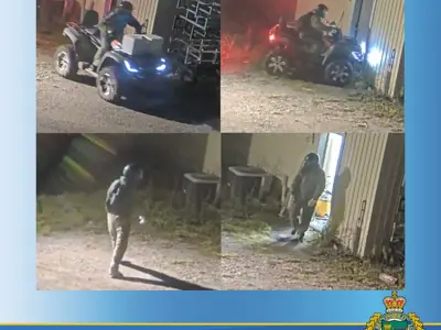 Photo of Suspect and ATV