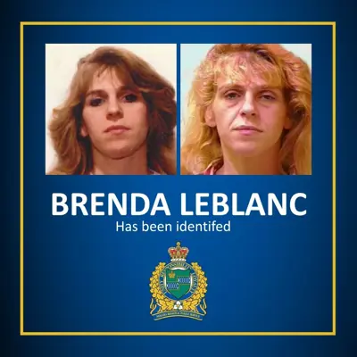 Two images of Brenda LeBlanc