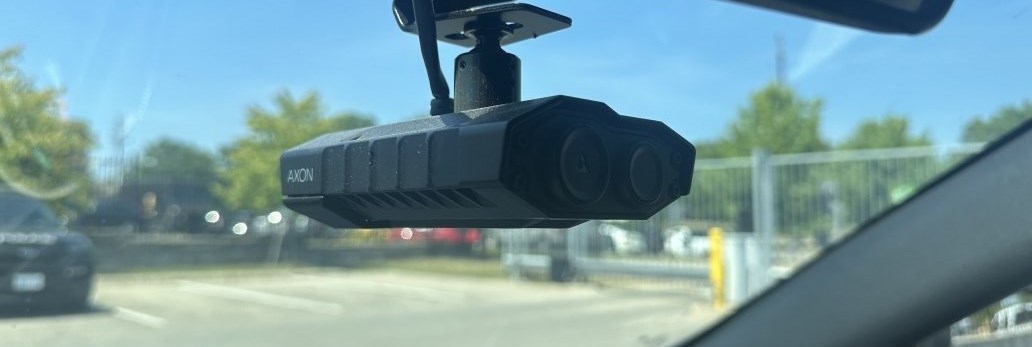 ICC camera on car windowshield