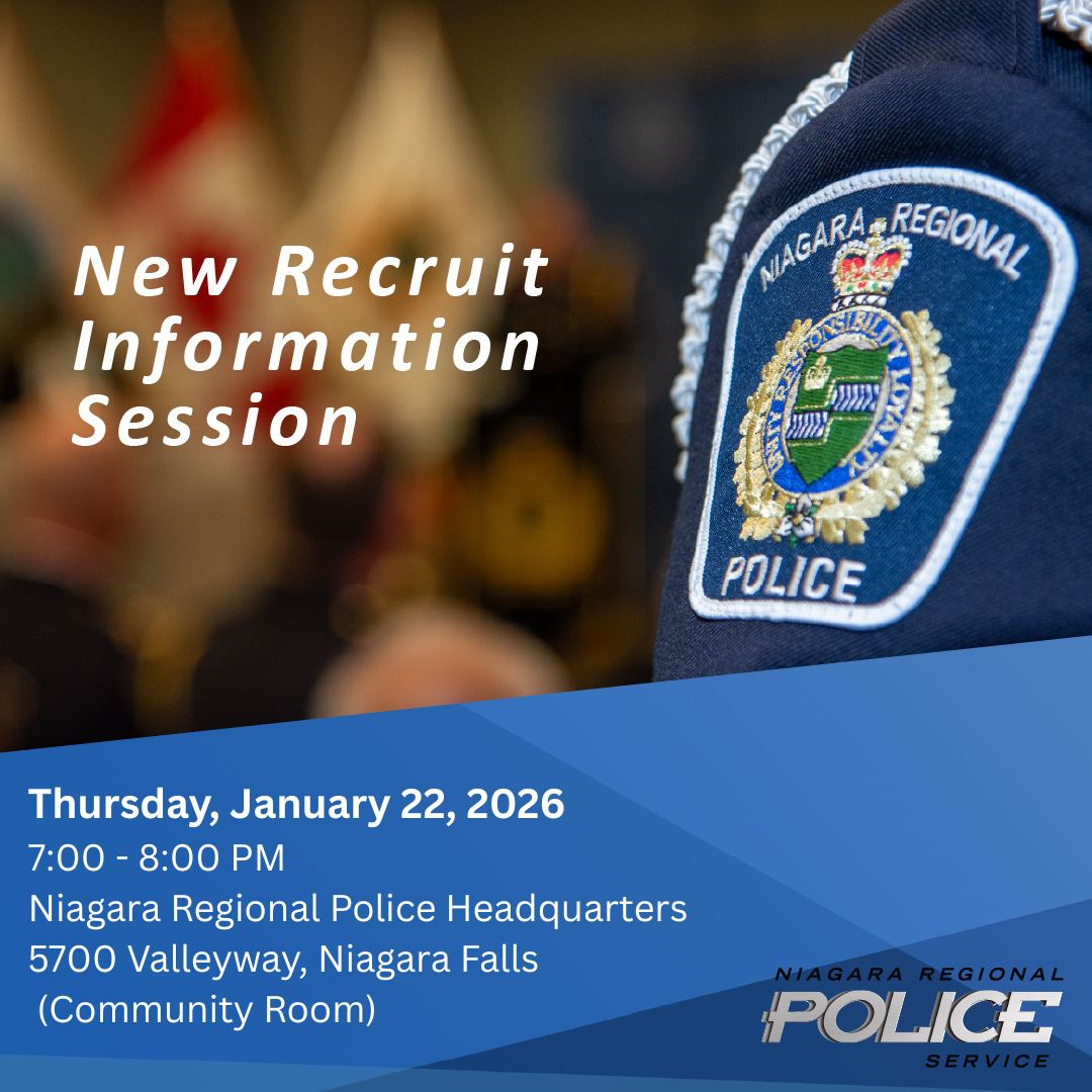 January 22nd, 2026 - New Recruit Information Session