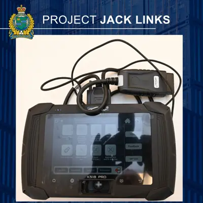 a tool used in vehicle theft