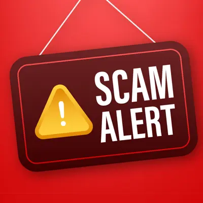 Red Scam Alert Graphic