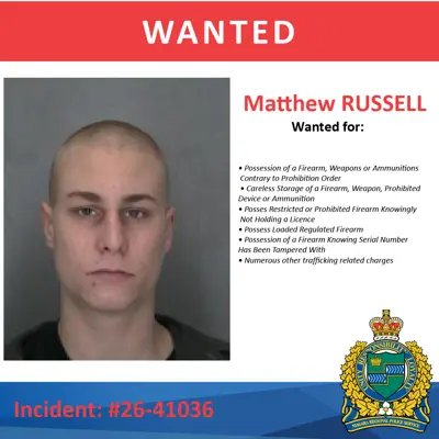 Wanted Photo of Matthew RUSSELL