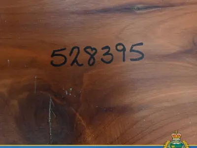 Identification number on Urn