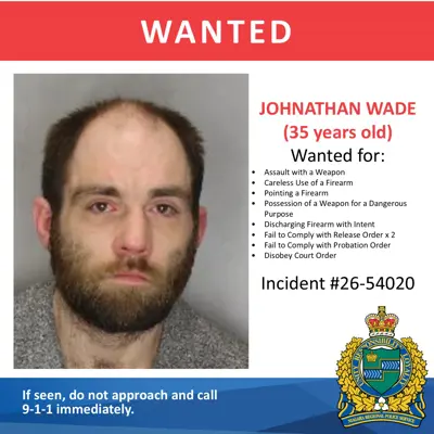 WANTED JOHNATHAN WADE
