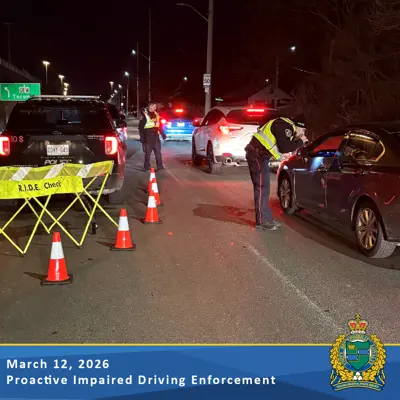 Photo of R.I.D.E. stop